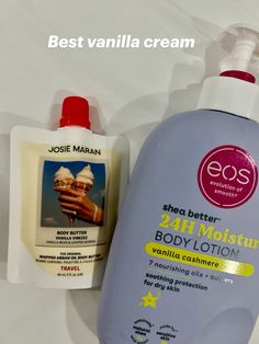 🍦 #vanilla #bodycare #vanillabuttercream #clean #sheabutter Vanilla Body Wash Aesthetic, Hygiene Products Vanilla, Body Moisturizer Vanilla, Scent Combos Hygiene Vanilla, Hygiene Products Aesthetic Vanilla, Vanilla Body Lotion, Hygiene Care