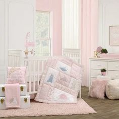 Bed Bath & Beyond | The Best Deals Online: Furniture, Bedding, Rugs, Kitchen Essentials & More Sleeping Beauty Nursery, Disney Themed Nursery, Baby Cinderella, Princess Nursery