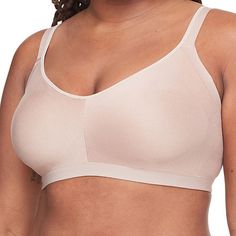 Keep it easy. Keep it comfortable. Designed to fit your shape with allover stretch fabric, this Easy Does It wireless lightly lined convertible comfort bra features simple, easy sizing. Get the coverage you want with our amazing side-smoothing panels.Side-smoothing Panels Seamless Comfort Simple, Easy Sizing (s-3xl)Wide, Comfortable StrapsDesigned To Fit Your Shape With Allover Stretch FabricBra Type: Wireless, BraletteClosure Type: Back ClosureSupport: Medium SupportFiber Content: 6% SpandexFab Stretch Bra With Built-in Support For Summer, Solid Compressive Bra With Light Support, Cheap Supportive Bra With Built-in Bra, Cheap Everyday Bra With Built-in Support, Small Bra, Solid Compressive Underwire Bra, Easy Does It, Bargain Shopping, Cotton Bras