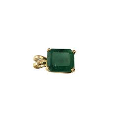 14K Yellow Gold Emerald Pendant JAGi Certified  This stunning pendant features one emerald cut natural emerald (8.6 mm x 7.5 mm) set in classic 14K yellow gold.  Emerald weight: 2.02 ct.  Size: 14 mm x 7.5 mm  Stamped: 14K  Weight:  0.8 dwt./ 1.25 gr.  JAGi Certificate included.  *Chain not included.  Very good condition, professionally polished.  Will come packaged in a gift box or pouch (when possible) and will be shipped U.S. Priority Mail Insured. Yellow Gold Emerald Jewelry With Rectangular Stone, Rectangular Emerald Jewelry In Yellow Gold, Rectangular Emerald Yellow Gold Jewelry, Classic Emerald Cut Emerald Necklace For May Birthstone, Rectangular Yellow Gold Emerald Necklace Gift, Classic Gold Emerald Cut Emerald Necklace, Classic Gold Emerald Cut Necklace, Rectangular Emerald Necklace In Fine Jewelry Style, Gold Emerald Cut Necklace For May Birthstone