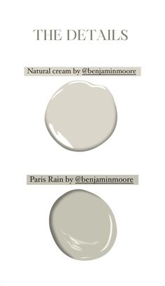 the different shades of white paint