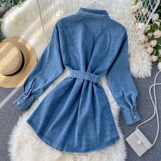 Black Blue Long Sleeve Denim Shirt Dress





 size chart (cm)



CM
bust
length
sleeve
shoulder
waist
hip


one size
100
78
43

98 Denim Decor, Long Sleeve Denim Shirt, Denim Shirt Dress, Puff Sleeve Dresses, Black Shirt Dress, Blue Long Sleeve, Dress Size Chart, Jeans Dress, Denim Shirt