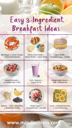 Breakfast ideas Simple Breakfast Ideas For Work, Small Breakfast Ideas Simple, Easy Breakfast Ideas To Take To Work, Easy Cheap Breakfast Meal Prep, Quick N Easy Breakfast Ideas, Easy Light Breakfast Ideas Healthy, Breakfast For Middle Schoolers, Cute Simple Breakfast Ideas, Fun And Healthy Breakfast Ideas