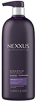 Amazon.com: Nexxus Shampoo for Damaged Hair Keraphix with ProteinFusion Silicone-Free with Keratin Protein and Black Rice 33.8 oz: Beauty Tea Tree Mint Shampoo, Nexxus Hair Products, Natural Hair Care Regimen, Silicone Free Shampoo, Shampoo For Damaged Hair, Mint Shampoo, Aloe Vera For Hair, Natural Hair Care Tips