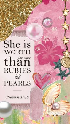 the words she is worth for more than rubies and pearls