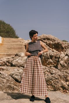 From summer strolls to fall festivities, from spring picnics to winter get-togethers, the MONA maxi skirt effortlessly transitions with the changing seasons. Pair it with a top and sandals for a relaxed daytime look, or elevate it with heels and statement accessories for a night out. * ABOUT This listing is for 1 MONA maxi skirt. The skirt features inseam pockets, half of the waistband is elastic and the front features a flat band. Medium-weight linen (approx. 190 gsm) Made from 100% certified E Summer Wide Leg Maxi Skirt For Day Out, Summer Maxi Length Bottoms For Day Out, Summer Tiered Skirt For Picnic, Summer Gathered Maxi Skirt For Day Out, Cotton Maxi Skirt For Fall Day Out, Summer Lined Skirt For Picnic, Chic Skirt For Spring Picnic, Chic Spring Picnic Skirt, Casual Tiered Skirt For Picnic