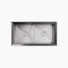 stainless steel double bowl kitchen sink