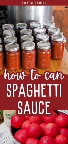 Explore the realm of canning with our assortment of canning tomatoes recipes. Our homemade spaghetti sauce is a standout, its rich, full-bodied flavor is created from scratch with love and care. Learn how to can spaghetti sauce with this summer. Canning sauces is a snap, which is why I know you'll love this pressure canning recipe. Find more best canning recipes, homemade canned pasta sauce, homemade fresh tomato sauce, and Canning Tomatoes Recipes at Creative Canning.