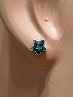 *Abalone Shell Star Earrings *Sterling Silver  *Free Shipping  *Jewelry ship in Gift box  * Colors and Patterns may vary  Thank You For Your Looking ,And Check Out More Items In My Etsy Shop For More Great Deals, Also We Add More Jewelry To Etsy Shop Regularly Etsy Stud Earrings, Abalone Shell Jewelry, Ocean-inspired Silver Star Jewelry, Stud Earring, Ocean-inspired Star Shaped Silver Jewelry, Y2k Stud Earrings, Earrings Studs, Edgy Star-shaped Earrings For Gift, Silver Star-shaped Earrings