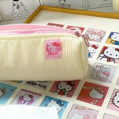 Sanrioed Hello Kitty Plush Pencil Case My Melody Cinnamoroll Purin Car – Brand My Case Cute Pencil Case With Cute Design For School, Cute Everyday Pencil Case For Back To School, Cute White Pencil Case For Daily Use, Cute White Pencil Case For Back To School, Trendy White Pencil Case For Daily Use, Cute White Rectangular Pencil Case, Cute Design Pencil Case For Daily Use, Cute White Pencil Case, Cute Travel Pencil Case