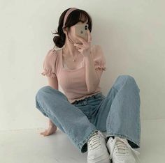 Outfits Quotes, Mode Ulzzang, Soft Girl Outfits, Korean Casual Outfits, Foto Poses, Mode Inspo, 가을 패션, Fashion Mode