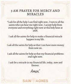 a poem with the words, i am prayer for mercy and miracles