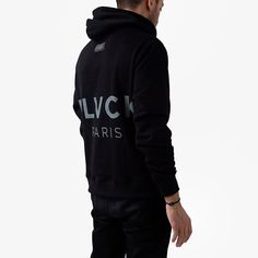 Bold Hoodie – Blvck Paris Urban Hoodie With Branding For Fall, Branded Hoodie For Streetwear In Fall, Blvck Paris, Bold Black, A Logo, Black Hoodie, The Black, Men's Fashion, Custom Made