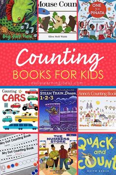 the cover of counting books for kids