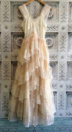 A Line Lace Tulle Prom Dresses Elegant Lace Dress, Tulle Prom Dresses, Boho Mode, 파티 드레스, Mode Boho, Skirt Maxi, Vestidos Vintage, Tulle Prom Dress, Lace Ruffle