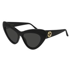 001 GUCCI Gucci GG0895S 001 Rennes France, Grey Sunglasses, Gucci Logo, Buy Gucci, Gucci Fashion, Prada Designer, Gucci Sunglasses, Eyewear Design, Grey Lenses