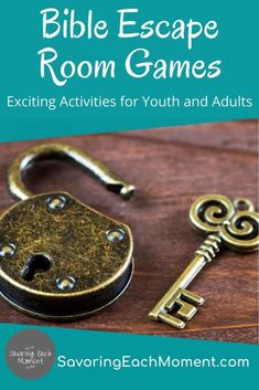 the bible escape room games exciting activities for youth and adults by savoring each moment