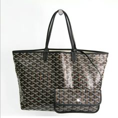 Authentic Goyard Saint Louis Pm Women's Canvas,Leather Tote Bag Condition : In Good Pre-Loved Condition. Slight Scratches, Slight Marks, Interior Has Some Pen Marks. Overall Still In Good Pre-Loved Condition. See All Photos. Made In France 10. 62'' X 18.5'' X 5.51'' Handle : 16.14” Goyard Handbags Purses, Goyard Saint Louis Pm, Goyard Saint Louis, Canvas Leather Tote Bag, Canvas Leather Tote, Goyard Bag, Saint Louis, Canvas Leather, Leather Tote Bag