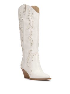 Product Description Knee High Western Boot Product Details Heel Height: 2.6" Shaft Height: 12.2" Shaft Circumference: 14.6" Faux Leather Imported Knee High Western Boots, Concert Outfits, Western Boot, Cow Hide, Western Boots, Concert Outfit, Knee High Boots, Bright White, Knee High