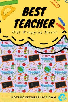 the best teacher gift wrapping ideas