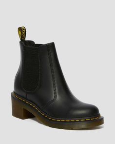 Chelsea Boots Dr Martens, Brown Dr Martens, Black Dr Martens, Heeled Chelsea Boots, Black Chelsea Boots, Leather Chelsea Boots, Goodyear Welt