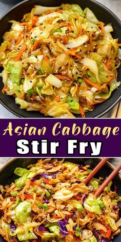 Fresh, healthy, and ready in minutes! 🥬✨ This Asian Cabbage Stir Fry is loaded with vibrant veggies and bold flavors. Perfect for a quick dinner or a flavorful side dish! 🥢💚 #AsianRecipes #HealthyMeals #QuickAndEasy #VeggieLove #WeeknightDinnerIdeas 🌱 Asian Cabbage Stir Fry, Low Carb Asian, Asian Sides, Veggie Stir Fry Recipes, Asian Cabbage, Stir Fry Recipes Healthy, Fluffy Scrambled Eggs, Cabbage Stir Fry, Asian Stir Fry