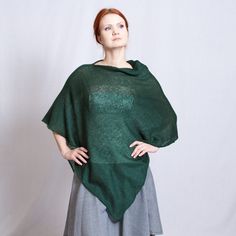 Knitted Poncho wool wrap wedding cape shawl green mohair capelet asymmetric scarf boho cape Bridesmaids shawl women handmade ponchos shawls Knitted green poncho, green asymmetrical Bridesmaids Cape, wedding wrap, warm summer or autumn wrap, made of soft mohair yarn. Poncho is the beautiful accessory for anyone. Made from high quality Italian yarn. At the moment in stock is size: S / M ; L / XL Hand wash only, dry flat. This is SuperSoftKnits original. Hand Knitted Shawl Wrap, Handmade Winter Cape Shawl, Handmade One Size Shawl Cape, Handmade One-size Shawl Cape, Knitted Alpaca Shawl, Handmade Cape Shawl, Handmade Cape Shawl One Size, Handmade One Size Cape Shawl, Green Shawl Poncho One Size