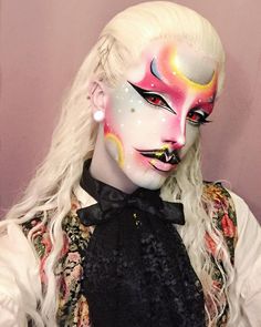 Drag Queen Makeup, Male Makeup, Fx Makeup, Stage Makeup