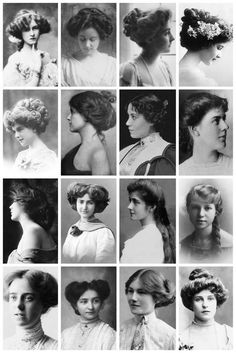 Imagine having one of these....Edwardian Hairstyles 1910 Hairstyles, Women With Long Hair, Historical Hairstyles, Edwardian Hairstyles, Victorian Hairstyles, 1900s Fashion, Gibson Girl, Victoria Justice, Edwardian Era