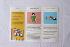 an open book showing instructions on how to surf