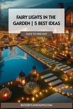 fairy lights in the garden i 5 best ideas