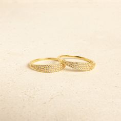 G I N A ∙ R I N G * Material: High Quality Solid 925 Sterling Silver * Finish: Sterling Silver ∙ 18K Gold * Featuring 3mm Pave Signet Ring. Perfect for Your Everyday Look. H O W ∙ T O ∙ O R D E R * Simply select your FINISH and RING SIZE in the drop down menu and then finalize your order. O T H E R ∙ I N F O R M A T I O N * All items are nicely packaged ready to gift in elegant jewelry boxes. * If you can't find the information you need or need some advice for your design? Feel free to contact u Fine Jewelry Hoop Rings Tarnish Resistant, Fine Jewelry Tarnish Resistant Hoop Rings, Tarnish Resistant Hoop Rings Fine Jewelry, Tarnish Resistant Hoop Rings In Fine Jewelry Style, Hoop Rings Tarnish Resistant For Anniversary, Tarnish Resistant Hoop Rings For Anniversary, Modern Hoop Rings For Anniversary, Everyday Fine Jewelry Half Eternity Ring, Modern Gold Stackable Rings With Prong Setting