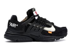 Air Presto Off-White Black (2018) Nike Air Presto Black, Off White Presto, Richard Lewis, Sneakers Box, Kobe Shoes, Nike Presto, Basket Noir, Air Presto, Nike Air Presto