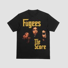 FUGEES T-SHIRT  T-shirts Gender-Neutral Adult Clothing lauryn hill shirt Fugees The Score, Band Merch Shirt With Funny Print For Streetwear, Rap Graphic Tee, Lauryn Hill Shirt, Masculine Fits, The Miseducation Of Lauryn Hill, Lauryn Hill Tshirt, Graphic Outfit, Lauryn Hill Record