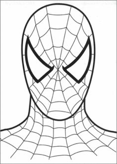 the spiderman coloring book for kids is shown in this screenshote screen shot