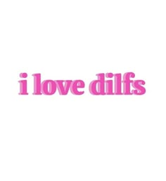 the words i love diffs are in pink