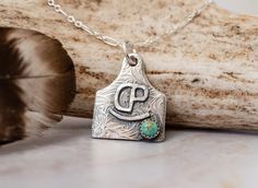 Want 20% off this item? Go here to claim your coupon code! https://pintody.com/pages/discountsPersonalize with your initial or brand off to one side like photo. If your adding your brand please send me your artwork after purchasing from your purchases. This helps keep all communication together. This cattle tag necklace is made of solid sterling silver that can be customized with your brand or initial. This tag features a floral background with a 5mm turquoise stone. Each stone is different as t Western Fashion Jewelry, Cattle Tags, Bf Gifts, Like Photo, Cowgirl Jewelry, Western Earrings, Necklace Craft, Necklace Brands, Gift For Boyfriend