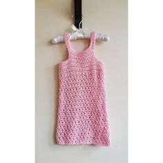 "Pretty in Pink Vintage Handmade 1970's Girl's Crochet Halter Mini Dress! Absolutely stunning & so unique this dress is definitely handmade, but expertly crafted. The halter neckline & mini dress silhouette are absolutely adorable. Please see measurements below for best fit. So sweet for the little one in your life! ✦ measurements: chest - 18\" waist - 18\" length - 19\" ✦ label - none, handmade material - cotton blend condition - excellent, cleaned & ready to wear ✦ Questions? Please send me a 70s Girl, Pink Crochet, Crochet Halter, Dress Handmade, 70s Dress, Halter Mini Dress, Pink Vintage, Dress Silhouette, Halter Neckline