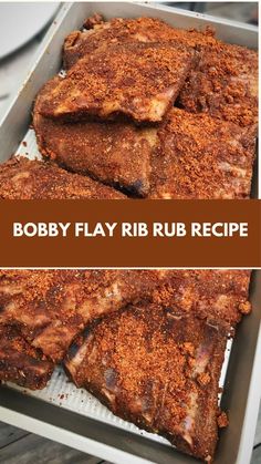 This delicious Bobby Flay rib rub recipe is quick and simple to make, perfect for adding bold, smoky flavor to your next barbecue. Made with pantry spices like cumin, paprika, and chili powder, this rub brings out the best in any rack of ribs. Customize with extra heat or sweetness to suit your taste! Barbque Rib Rub, Bobby Flay Rib Rub Recipe, Best Rib Rub Recipe, Best Rib Rub, Spice Rub For Ribs, Homemade Bbq Rub, Rib Rubs, Rib Seasoning