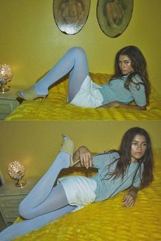 Slim Aaron, Blue Tights, Mode Tips, Mia 3, Foto Poses, 가을 패션, Mode Vintage, Looks Style