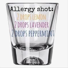 Essential Oils Allergies, Allergy Shots, Yl Essential Oils, Oil Diffuser Recipes