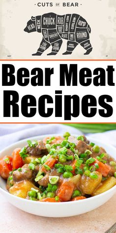 beef meat recipe in a bowl with vegetables