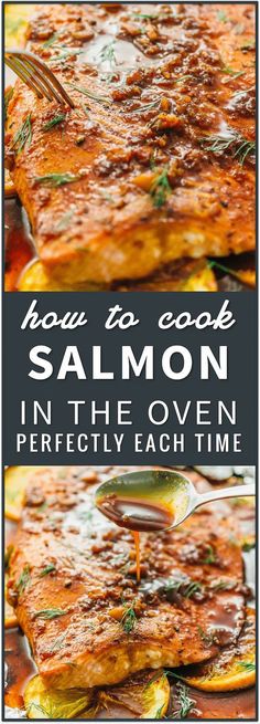 how to cook salmon in the oven perfectly each time by person, author and chef