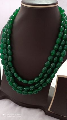 Emerald 963 Carat AAA Quality emerald beryal gemstone tumble gemstone beads adjustable cord Stone : emerald beryl Shape -smooth tumble Necklace -Approx 20 inch 3 line string Size :- Approx 10x12mm to 10x14mm Weight :- 963 carat Polish :- Handmade color - green makes a great gift for your loved ones. It is known as the 'love stone' as the message it emits is the strong vibration of unconditional love, joy, warmth and healing. As quartz crystals are profound amplifiers of energy, it may help to ki Green Tumbled Gemstone Beads Jewelry, Pumpkin Necklace, Carnelian Bracelet, 108 Bead, Quartz Crystals, Little Flowers, Unconditional Love, Natural Beads, Tumbling