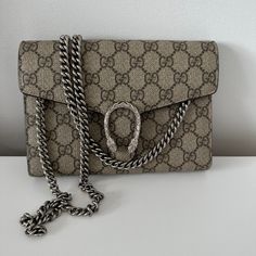 In Very Good Condition Gucci Dionysus Wallet On Chain, Bags Gucci, Wallet On Chain, Gucci Bags, Gucci Dionysus, Gucci Bag, Limited Time, Bag Lady, Gucci