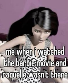 No Barbie I Meant Gorg, Barbie And Raquelle, Barbie Whisper, Barbie Raquelle, Raquelle Barbie, Funny Barbie, Barbie Costumes, Barbie Memes, Barbie Jokes