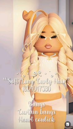 Blonde Hair Roblox, Cute Blonde Hair, Brown Hair Roblox, Blocksburg Outfit Codes￼, Pelo Cafe, Pretty Blonde Hair, Bloxburg Decals Codes Aesthetic, Pic Code, Preppy Kids