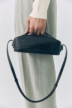 LOW CLASSIC Crocodile Bags, Bags Aesthetic, Classic Bags, The Low, Pocket Bag, Bag Handle