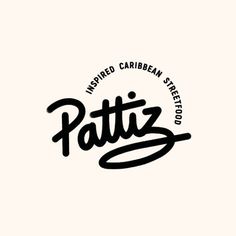 the logo for patti's restaurant, which is located in an old - fashioned script