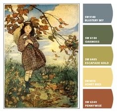 1905 Kitchen, Library Color Palette, Autumn Pallet, Witchy Journal, Favorite Paint Colors, Neutral Paint, Color Palate